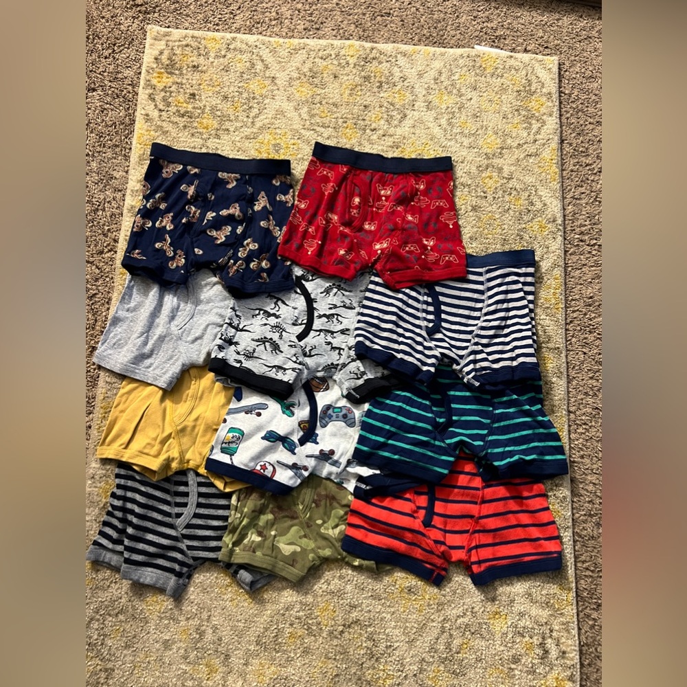 Carters boys underwear bundle